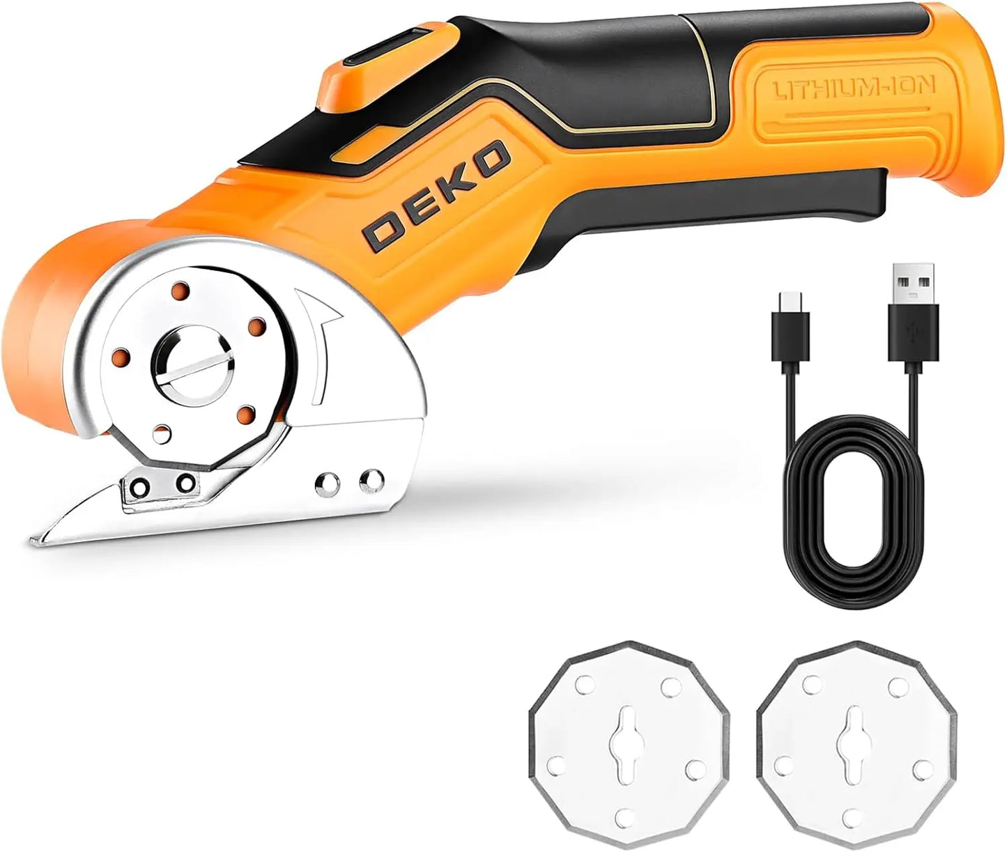 Deko Electric Sewing Scissors Professional 3.7V Multifunctional Cutter