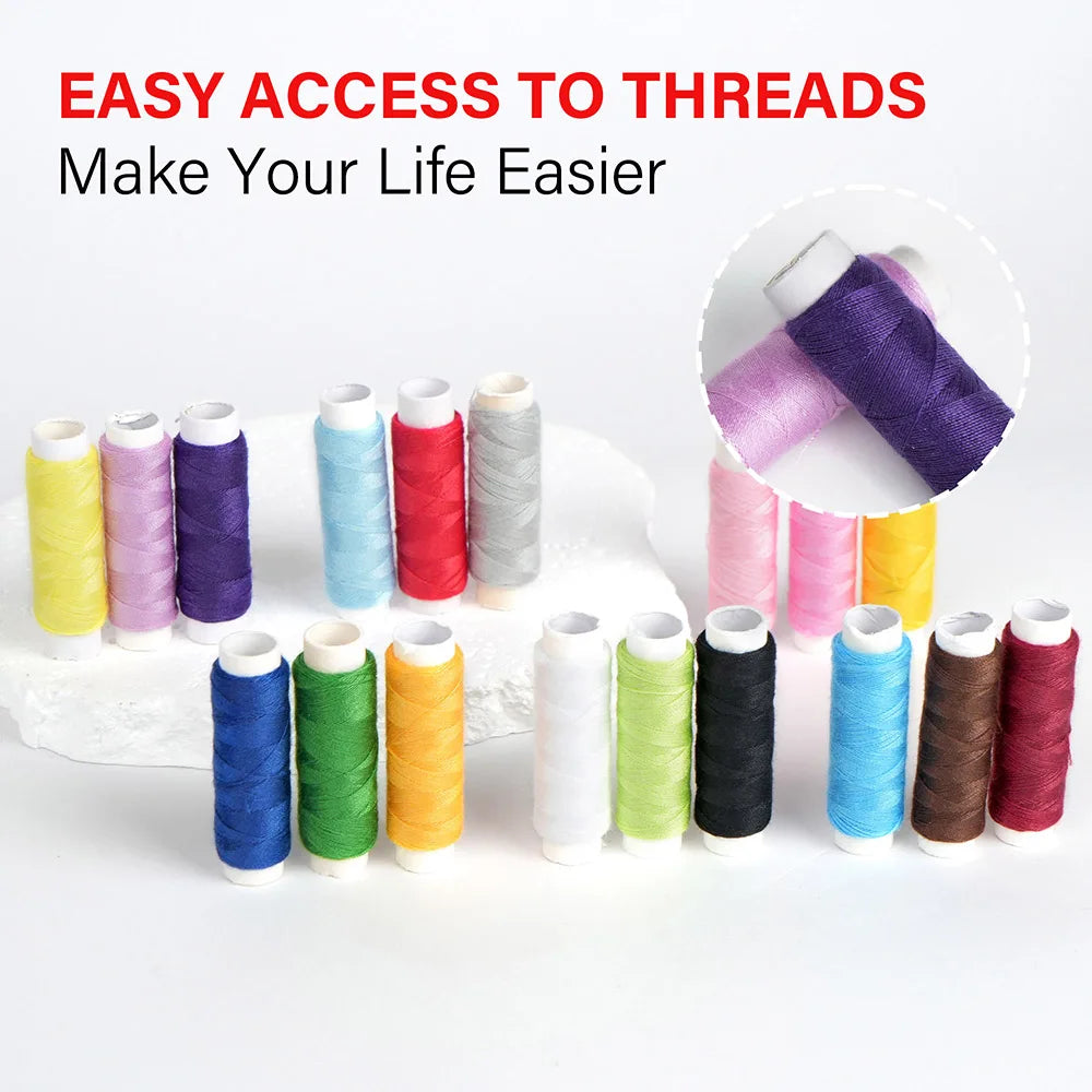 Portable Travel Sewing Kit For Everyday Care And Repairs