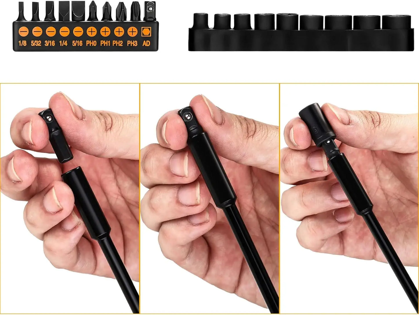 DEKO Premium Professional Tool Kit Set For Home Repair
