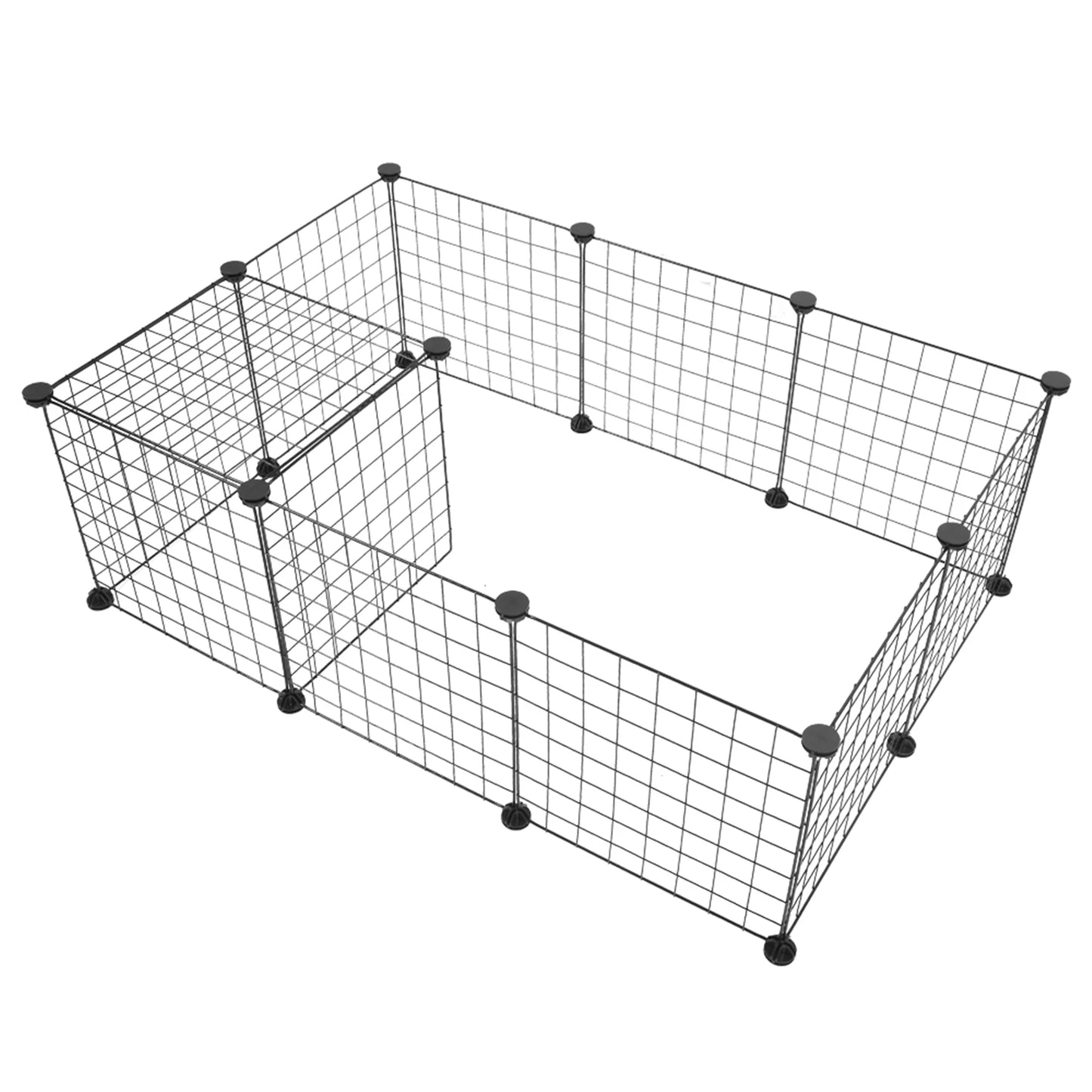 Metal Pet Playpen Indoor Cage For Guinea Pigs And Rabbits
