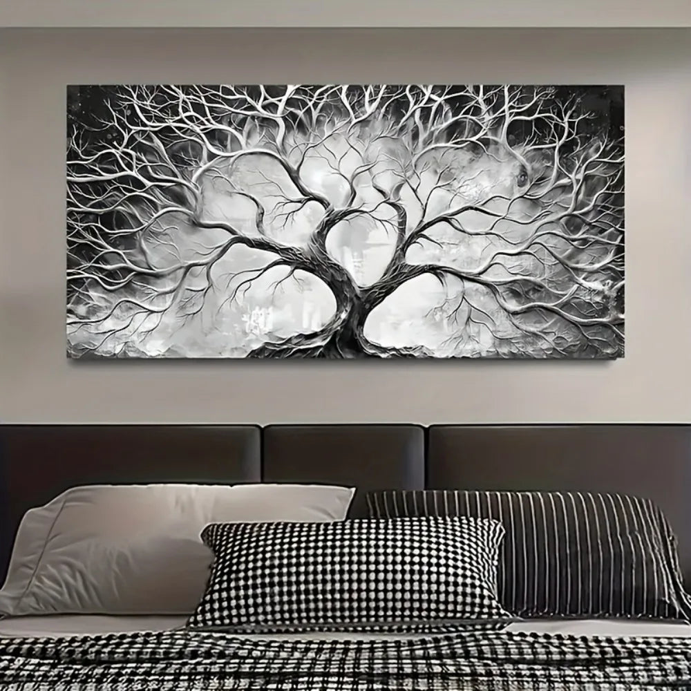 Premium Canvas Wall Art With Pine Frame For Living Rooms
