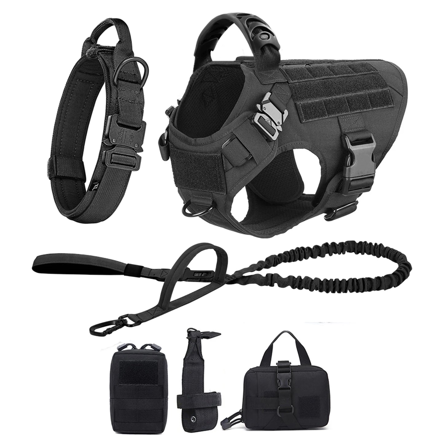 PETRAVEL Quick Release Vest Harness And Leash Set For Dogs