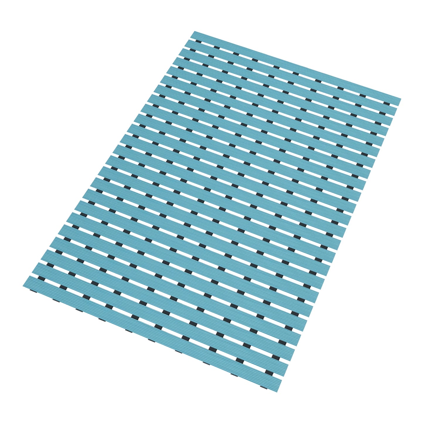 Bymaocar PVC Shower Mat Non Slip Bath Mat Drainage Holes
