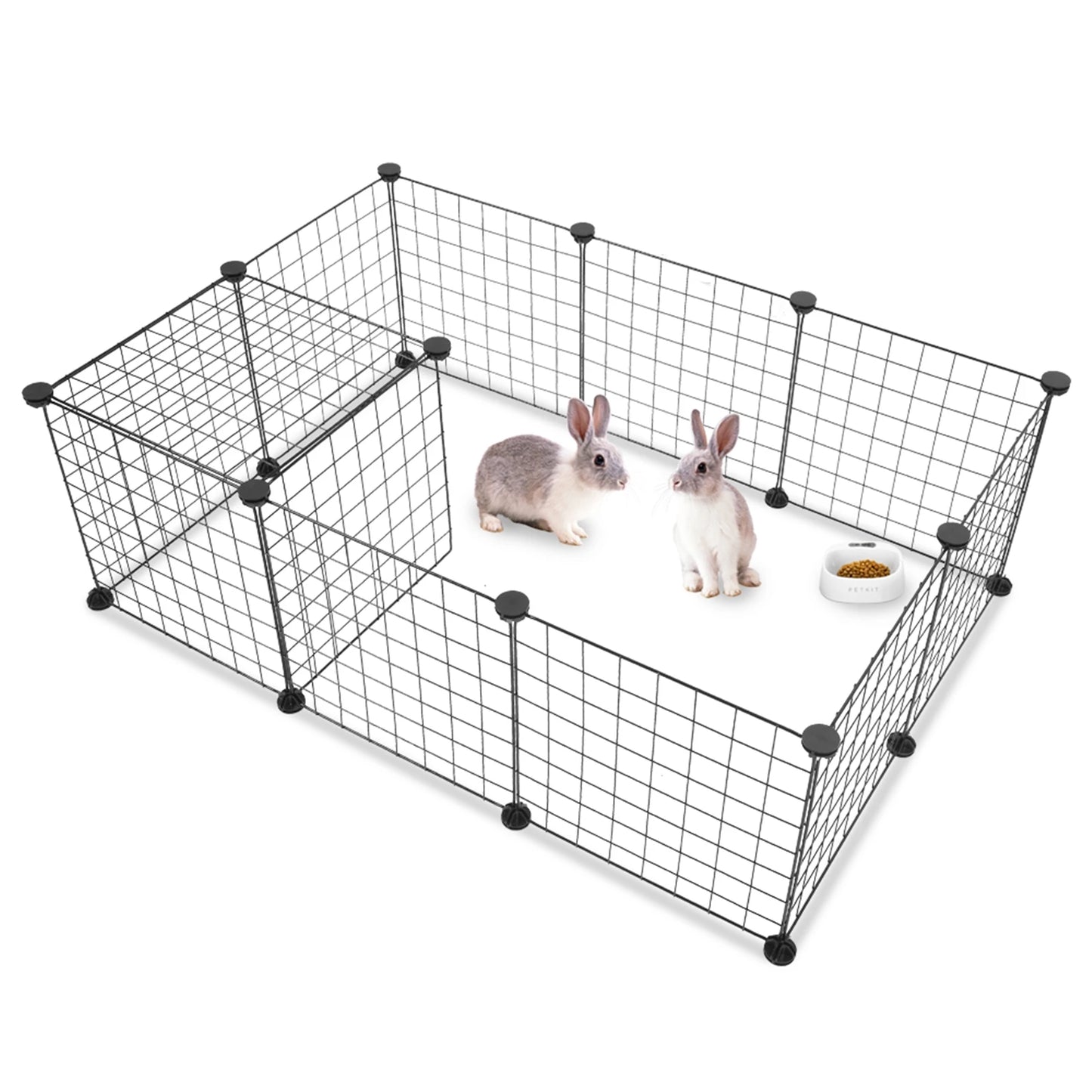 Metal Pet Playpen Indoor Cage For Guinea Pigs And Rabbits