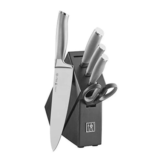 International Modernist 6 Piece Knife Block Set With Paring Knife