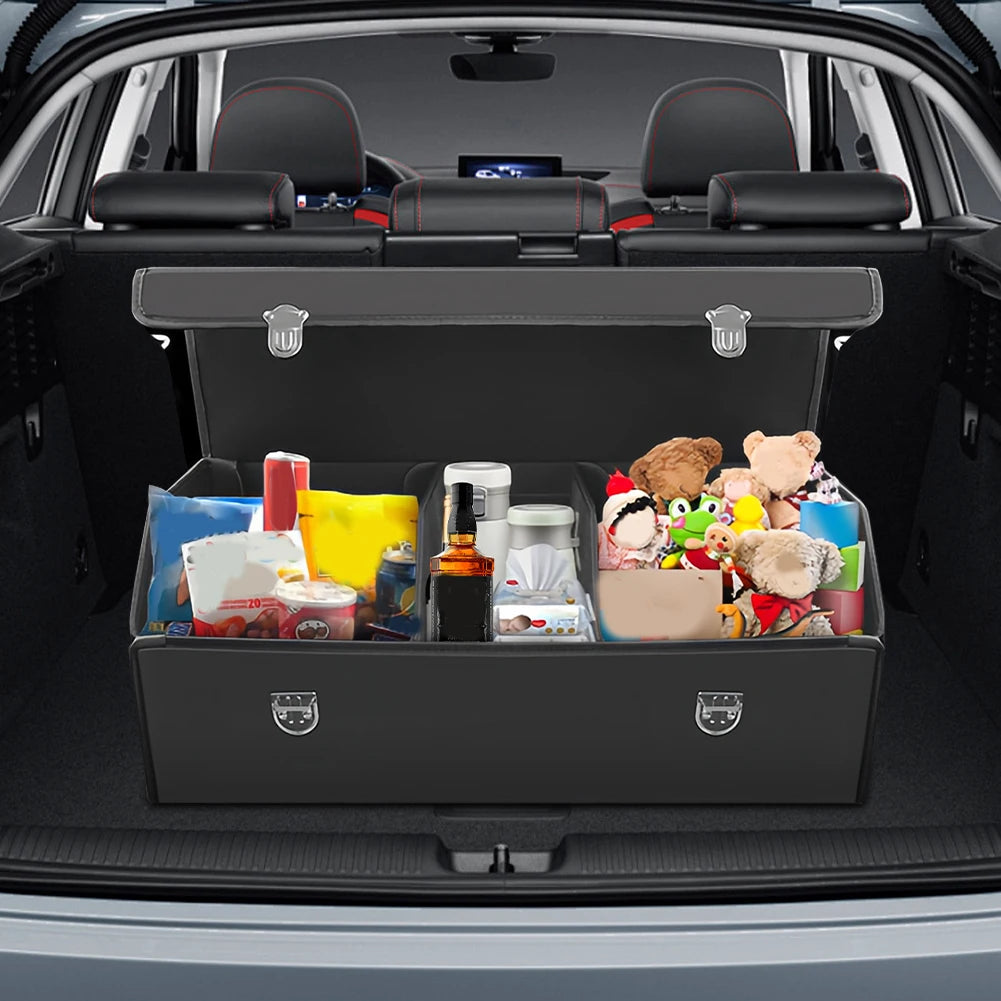 Large Capacity Folding Car Trunk Storage Organizer Box Waterproof