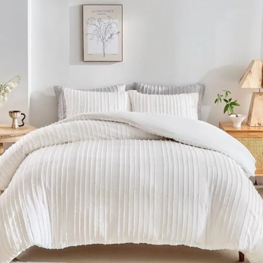 Boho Duvet Cover Set With Zipper Closure Ultra Soft Microfiber