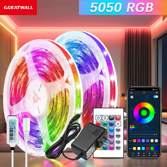 GOOLOOK LED Strip RGB Music Sync Kit App Controller