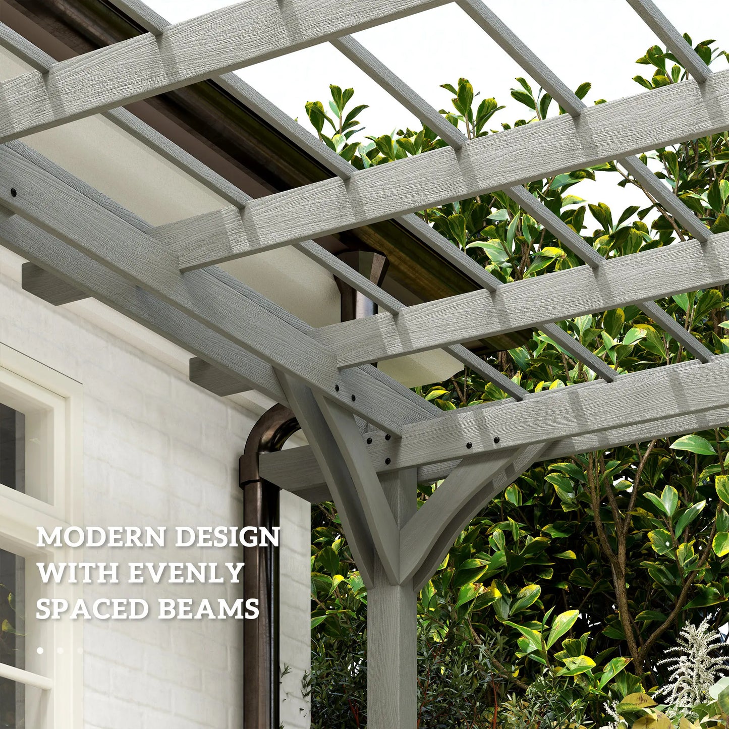 Wooden Pergola Gazebo For Outdoor Use With Stable Construction
