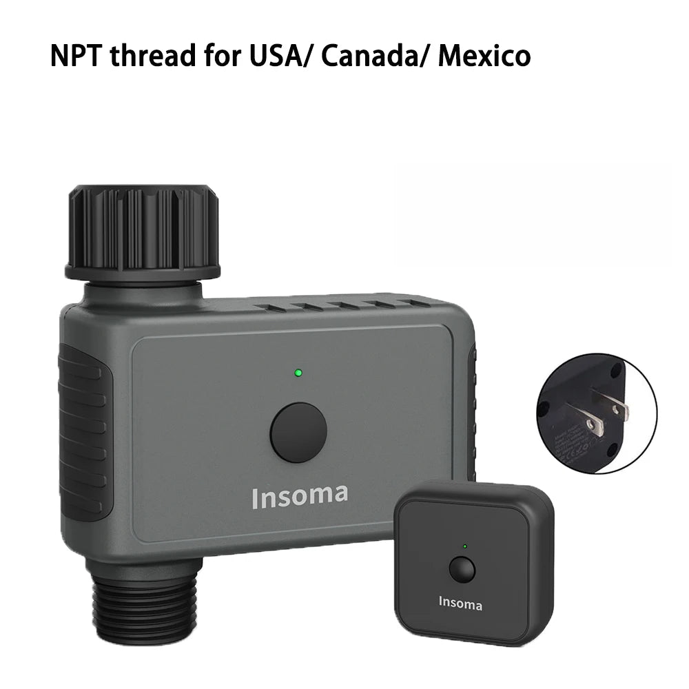 INSOMA WiFi Automatic Sprinkler Timer for Garden Alexa