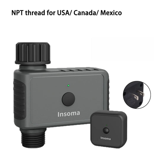 INSOMA WiFi Automatic Sprinkler Timer for Garden Alexa