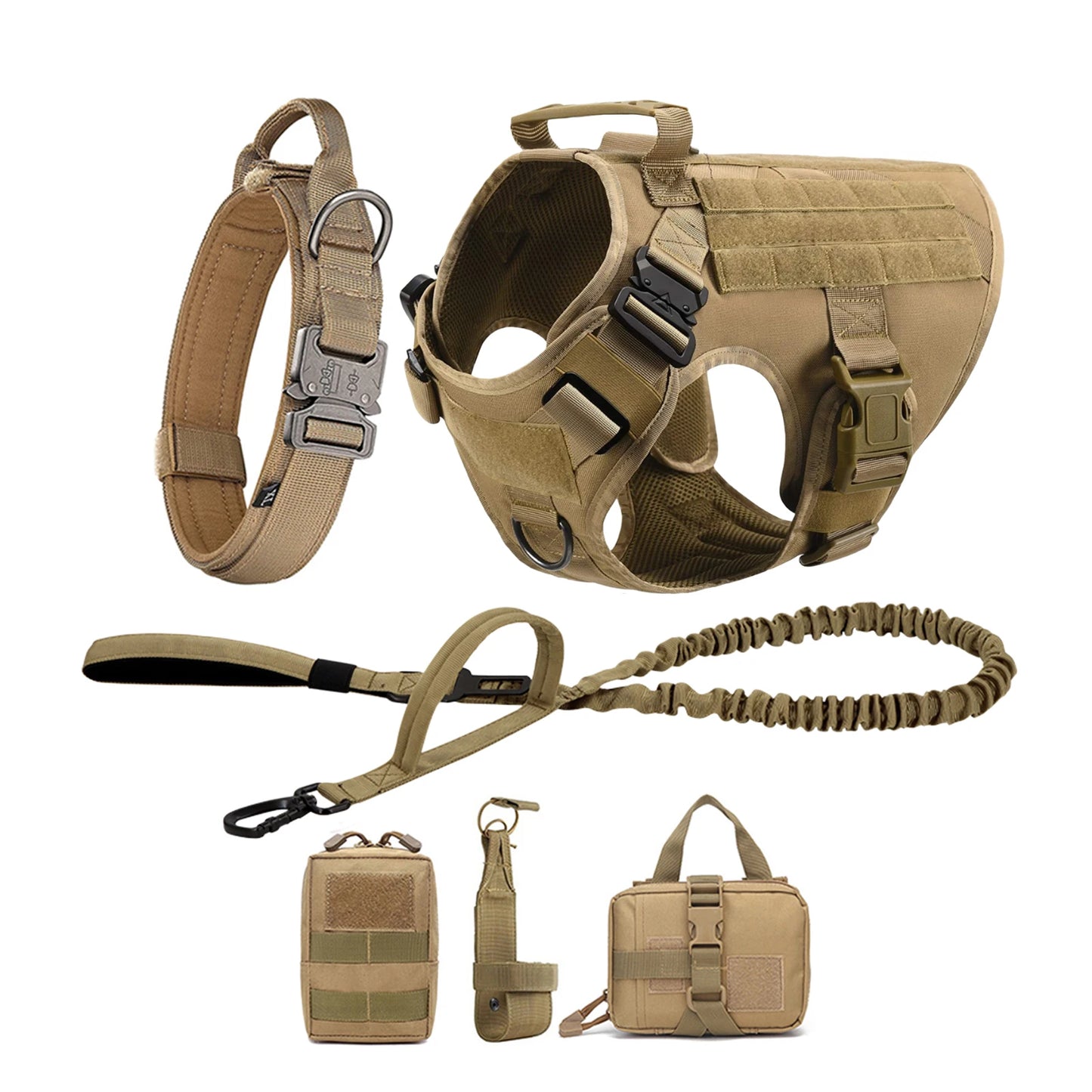 PETRAVEL Quick Release Vest Harness And Leash Set For Dogs