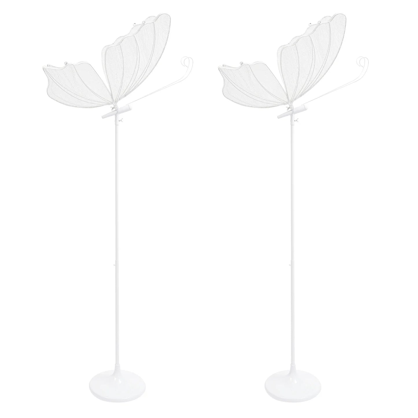 Romantic Butterfly Floor Lamp Set 48W LED Decoration Lights