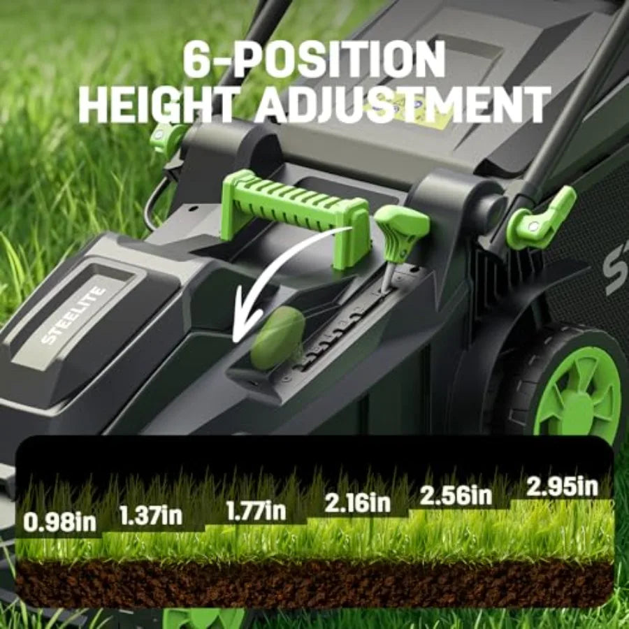 SHXI 40V Brushless Electric Mower And Leaf Blower Combo