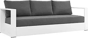 Durable Aluminum Outdoor Patio Sofa For Modern Backyards