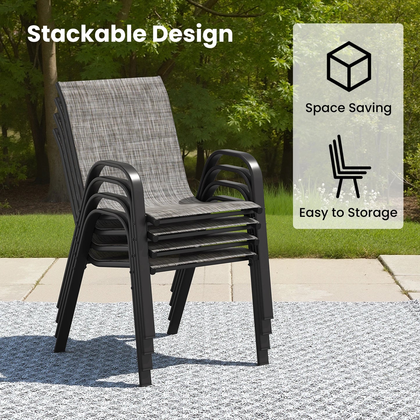 Farini Outdoor Dining Set For 6 With Table And Chairs