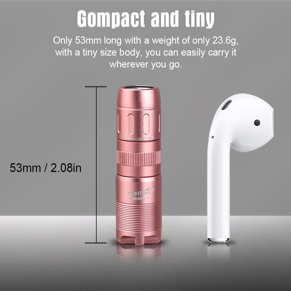 TrustFire MINIE EDC Rechargeable Magnetic LED Flashlight