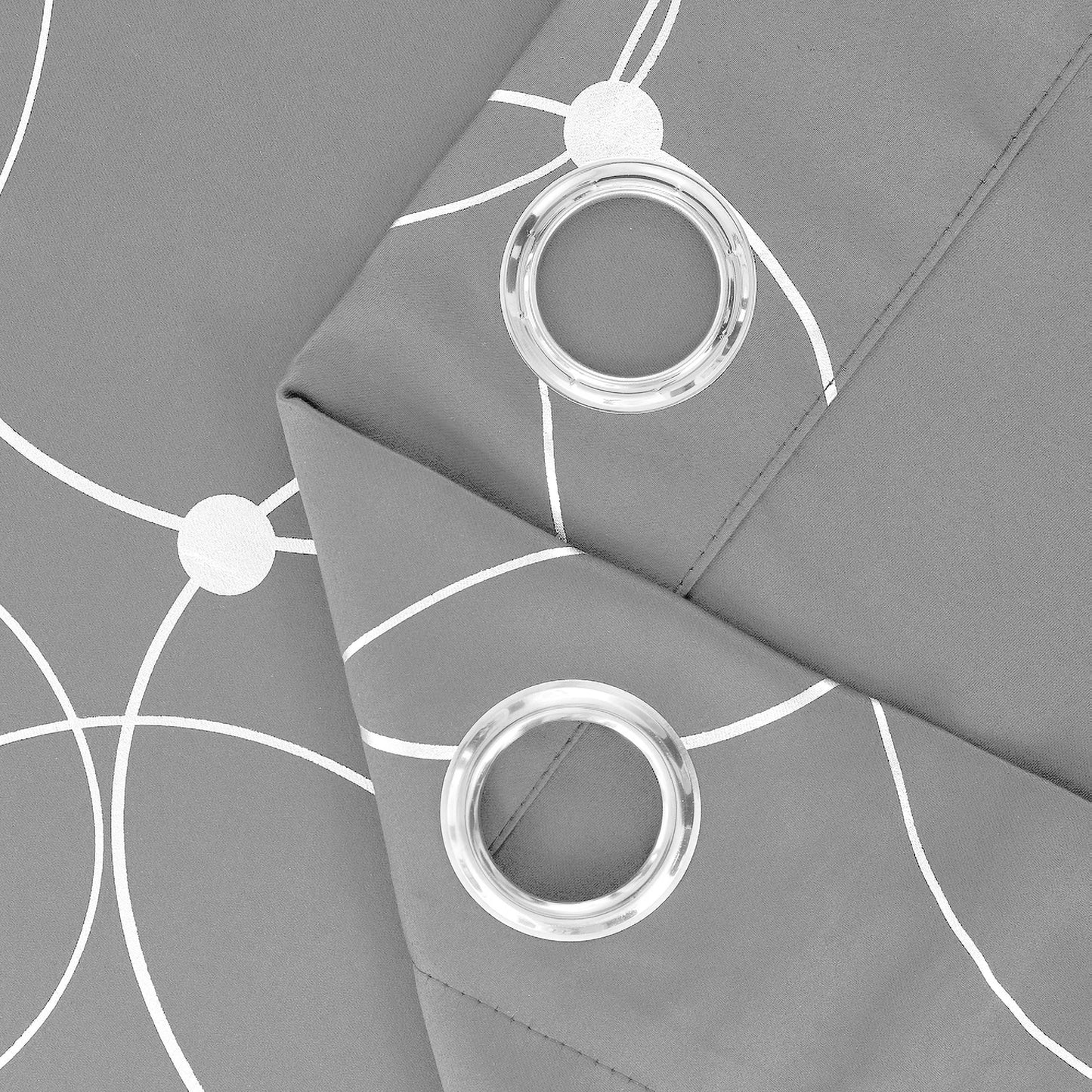 Blackout Curtain Set 4 Panels Thermal Insulated For Bedroom