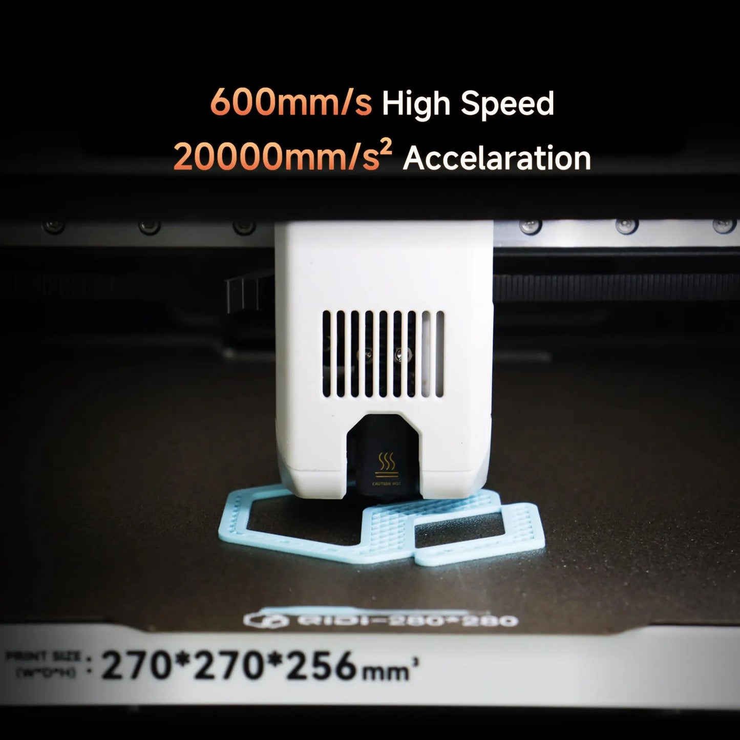 QIDI Q2C CoreXY High Speed 3D Printer 600mm/s Auto Leveling