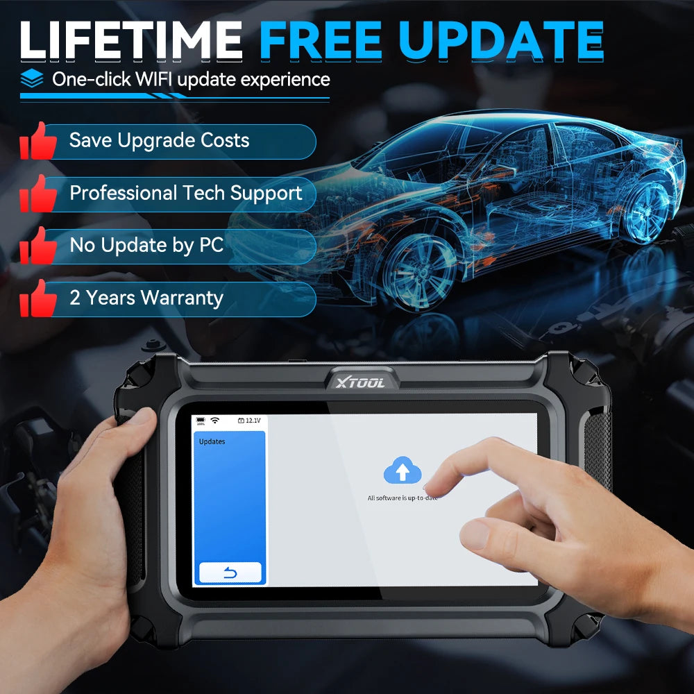 XTOOL D5S Car Diagnostic Tool 5 System OBD2 Scanner