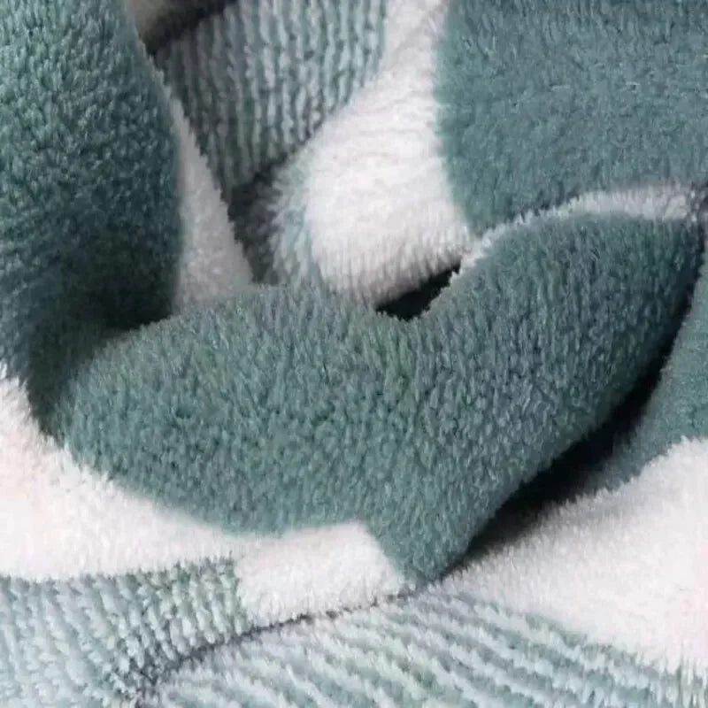 Striped Pattern Towel Set Quick Dry Bath Towels Essentials