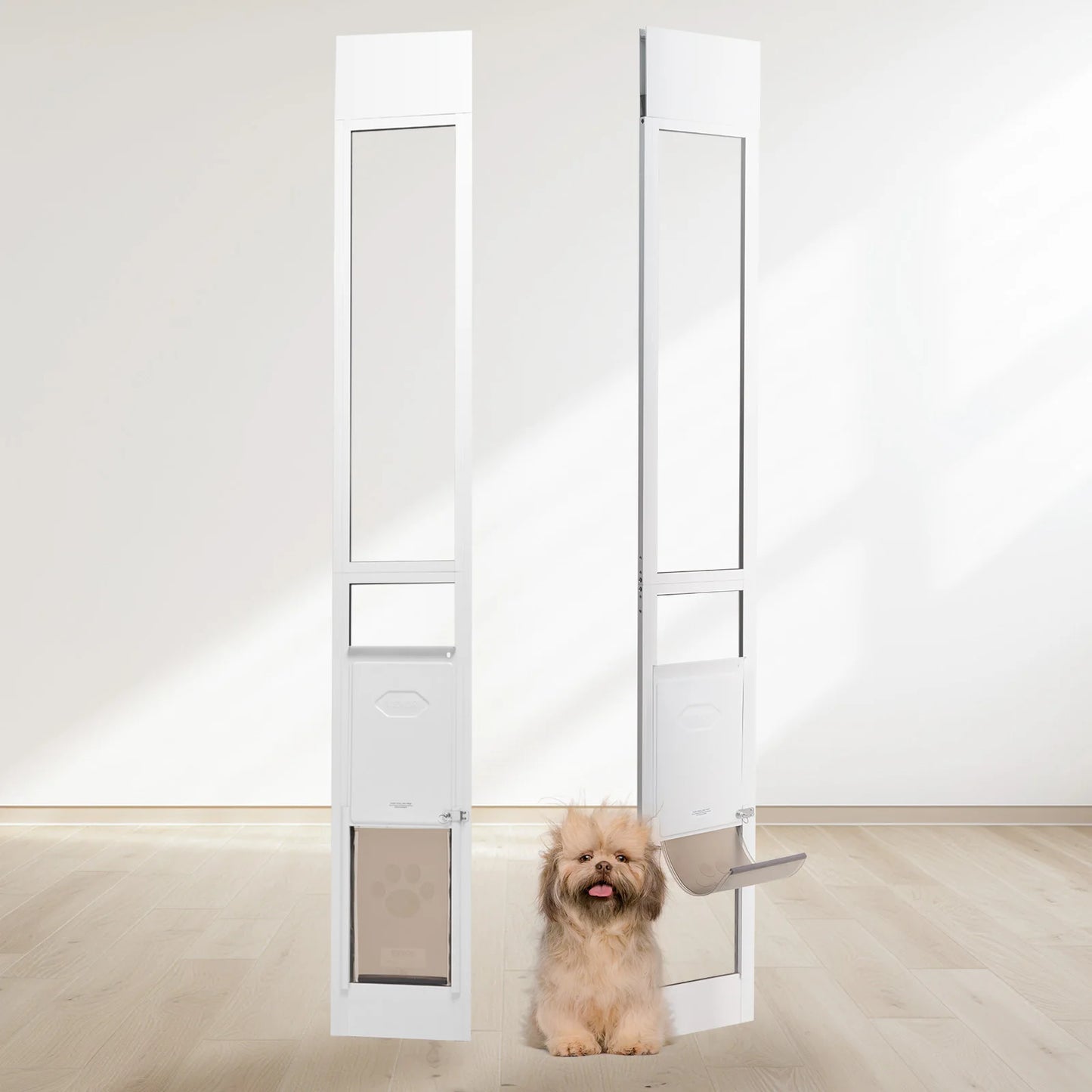 Sliding Glass Dog Door For Pet Access And Easy Use