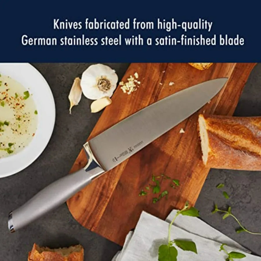 International Modernist 6 Piece Knife Block Set With Paring Knife