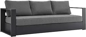 Durable Aluminum Outdoor Patio Sofa For Modern Backyards