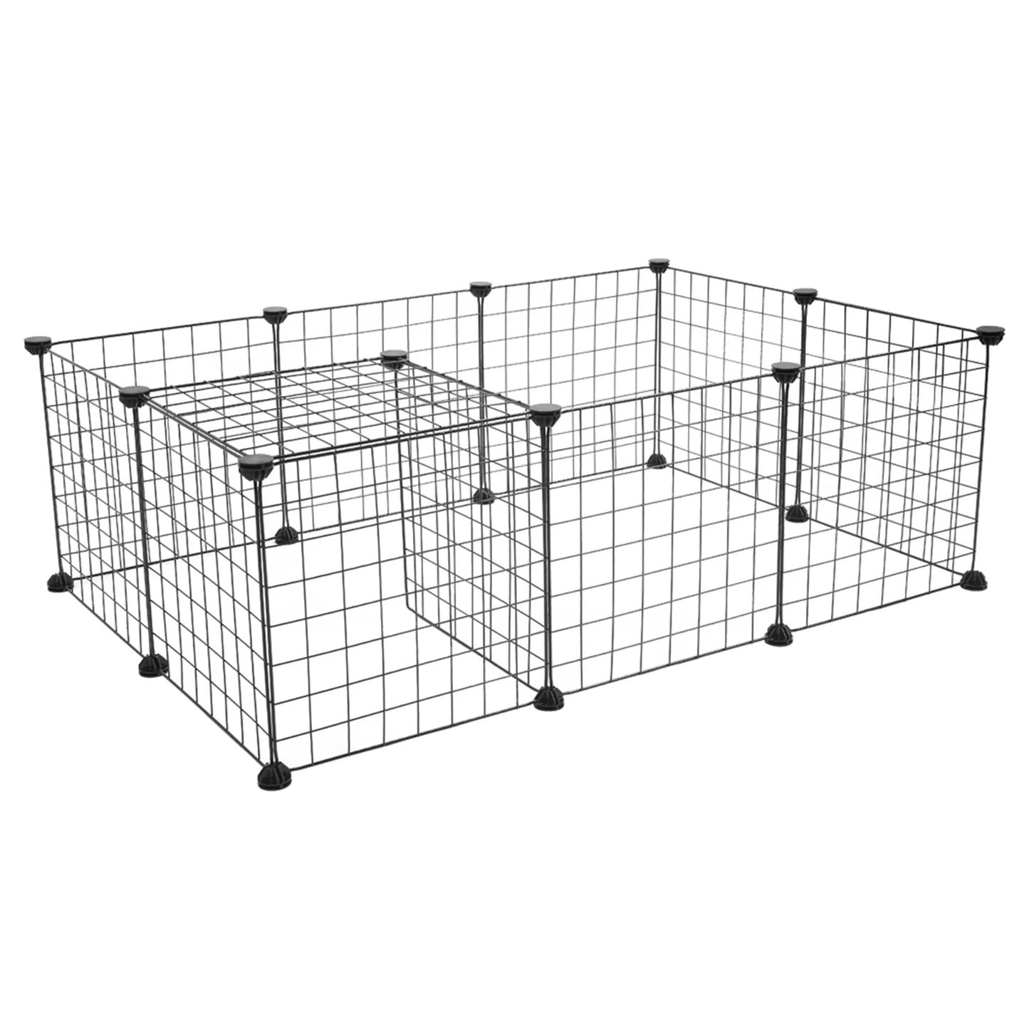 Metal Pet Playpen Indoor Cage For Guinea Pigs And Rabbits