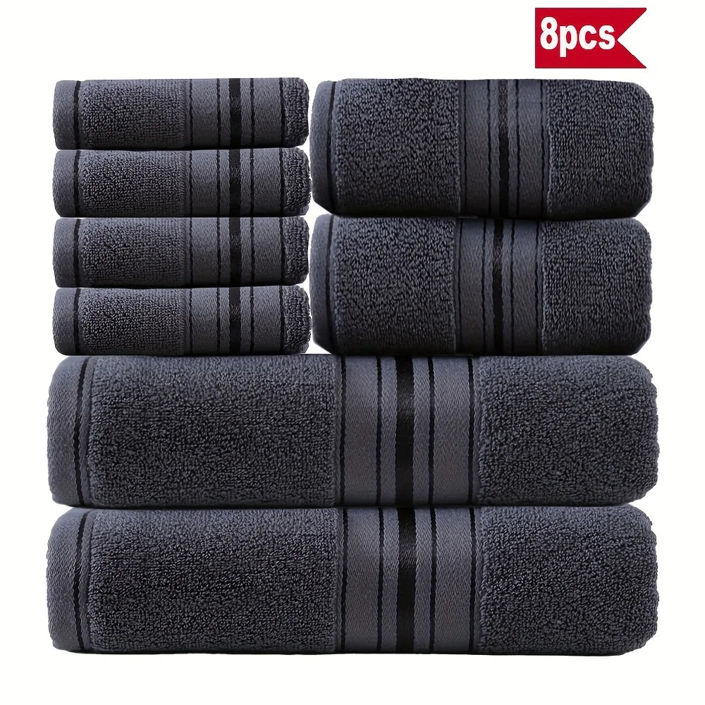 Gaveno Cavailia Luxury Premium Cotton Bath Towel Set