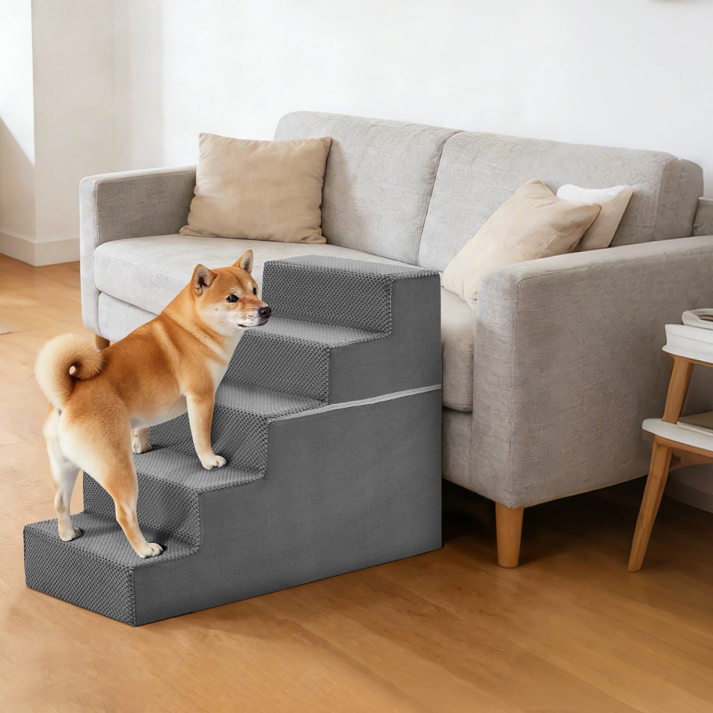 Slip Resistant Foam Dog Stairs And Ramp For Indoor Animals