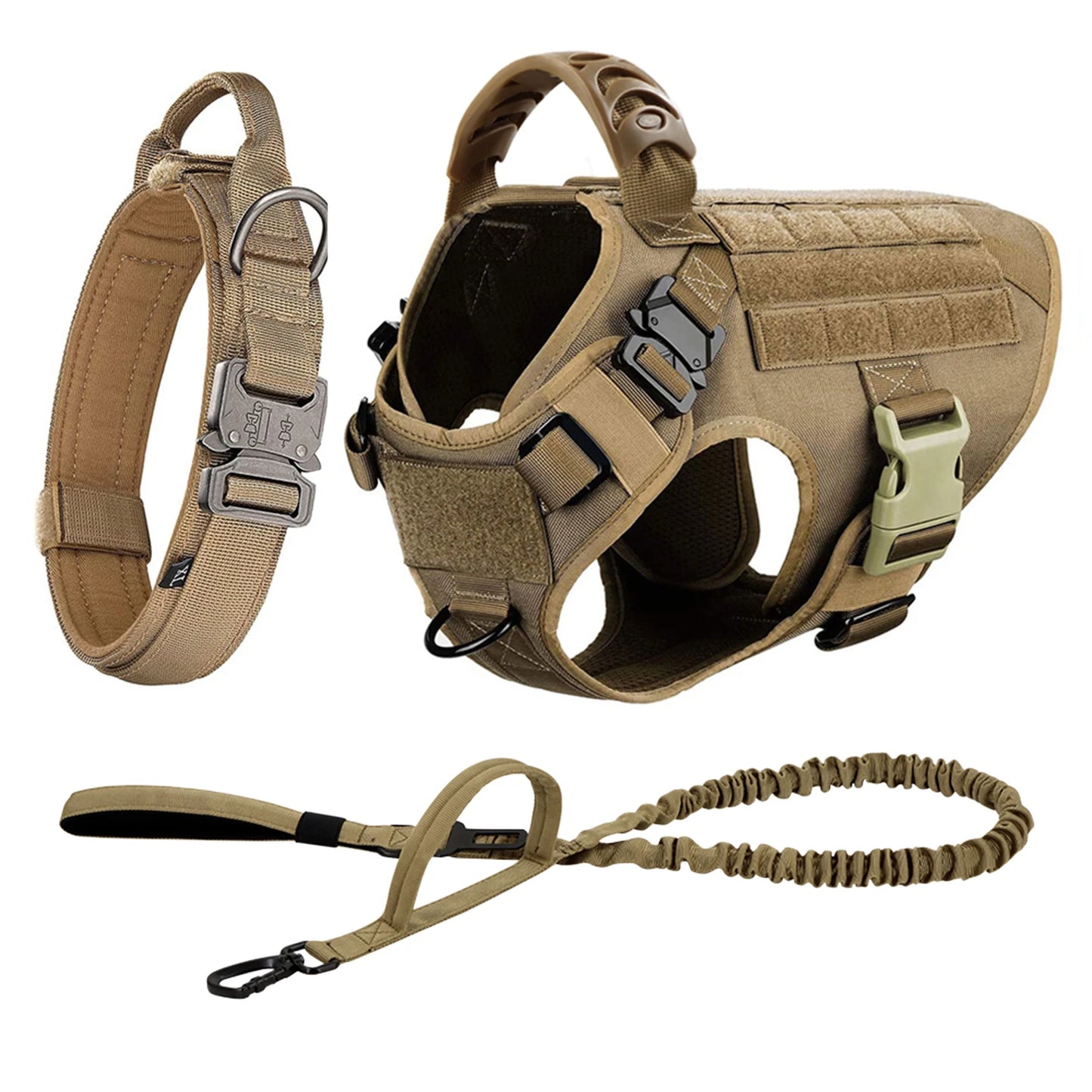 PETRAVEL Quick Release Vest Harness And Leash Set For Dogs