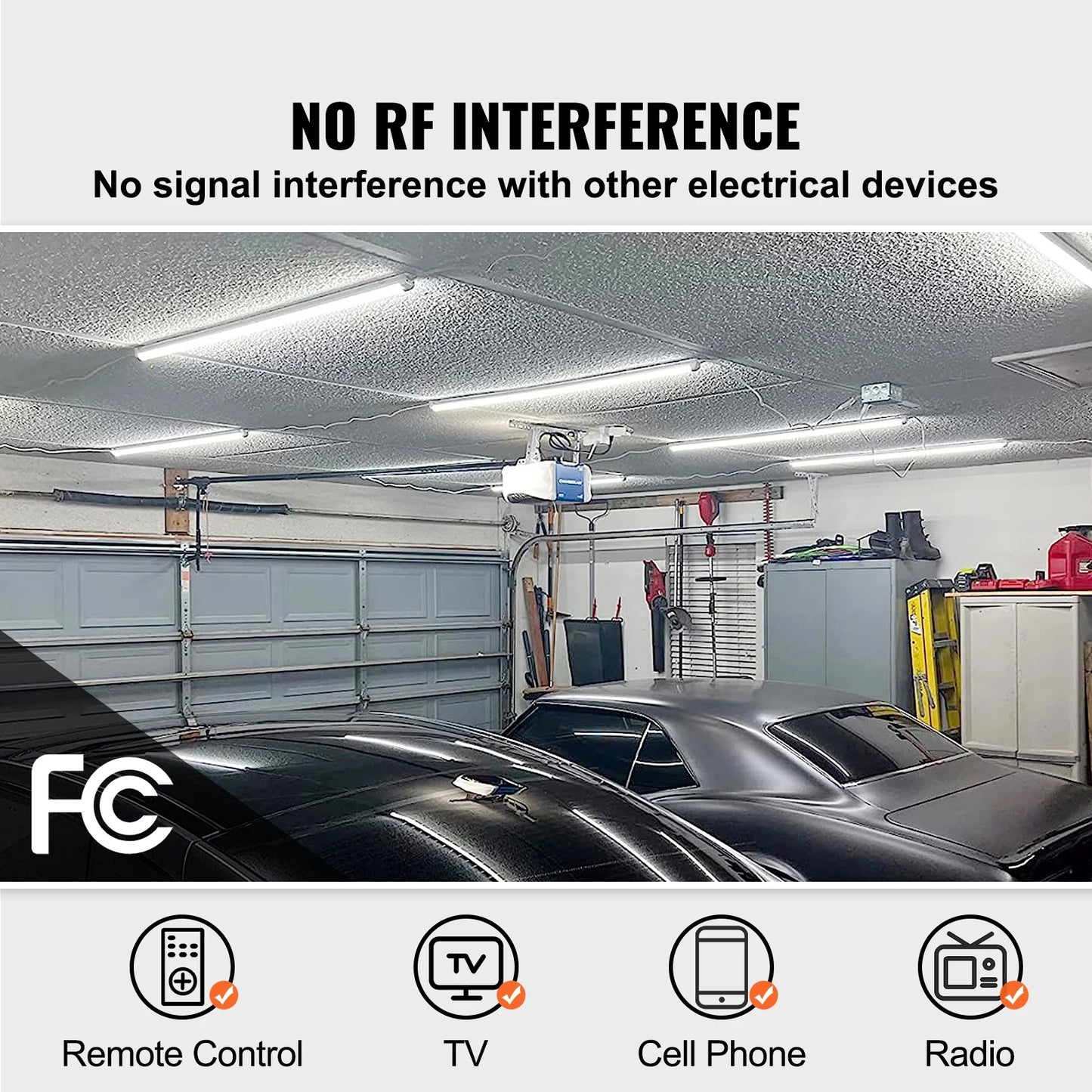 SucceBuy LED Shop Light For Garage, Warehouse, Home And Office