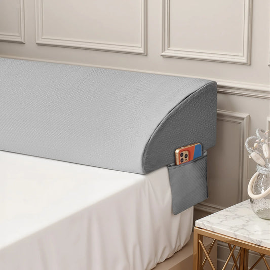 JHK Ergonomic Memory Foam Wedge Pillow With Ventilated Cooling Cover
