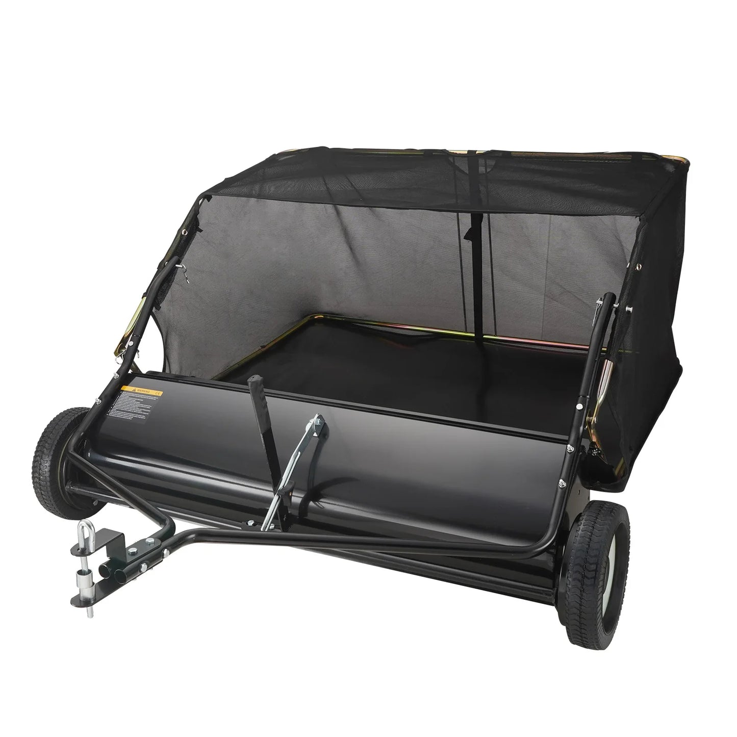 SucceBuy Tow Behind Heavy Duty Lawn Sweeper