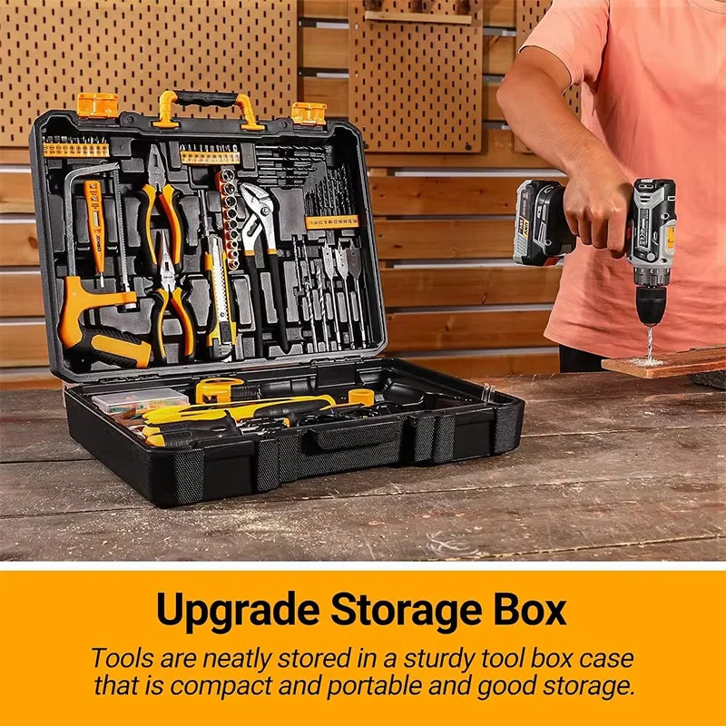 DEKO 20V Cordless Drill Kit With Battery For Household Use