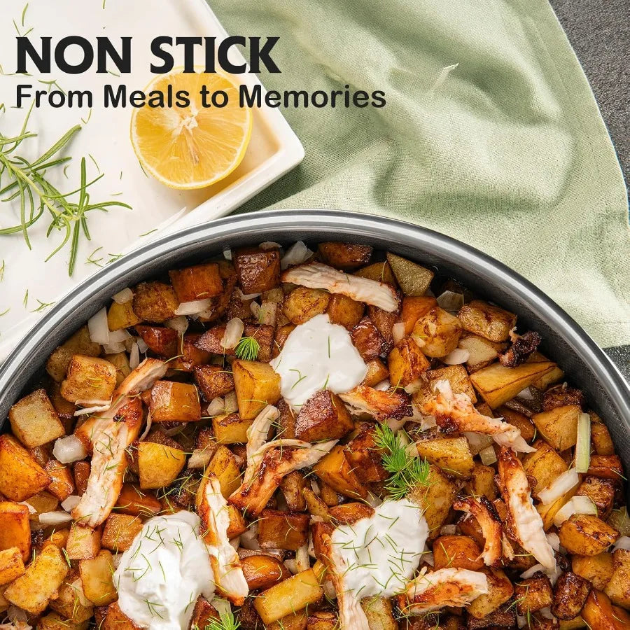 Snowclad Hybrid Stainless Steel Nonstick Cookware Collection