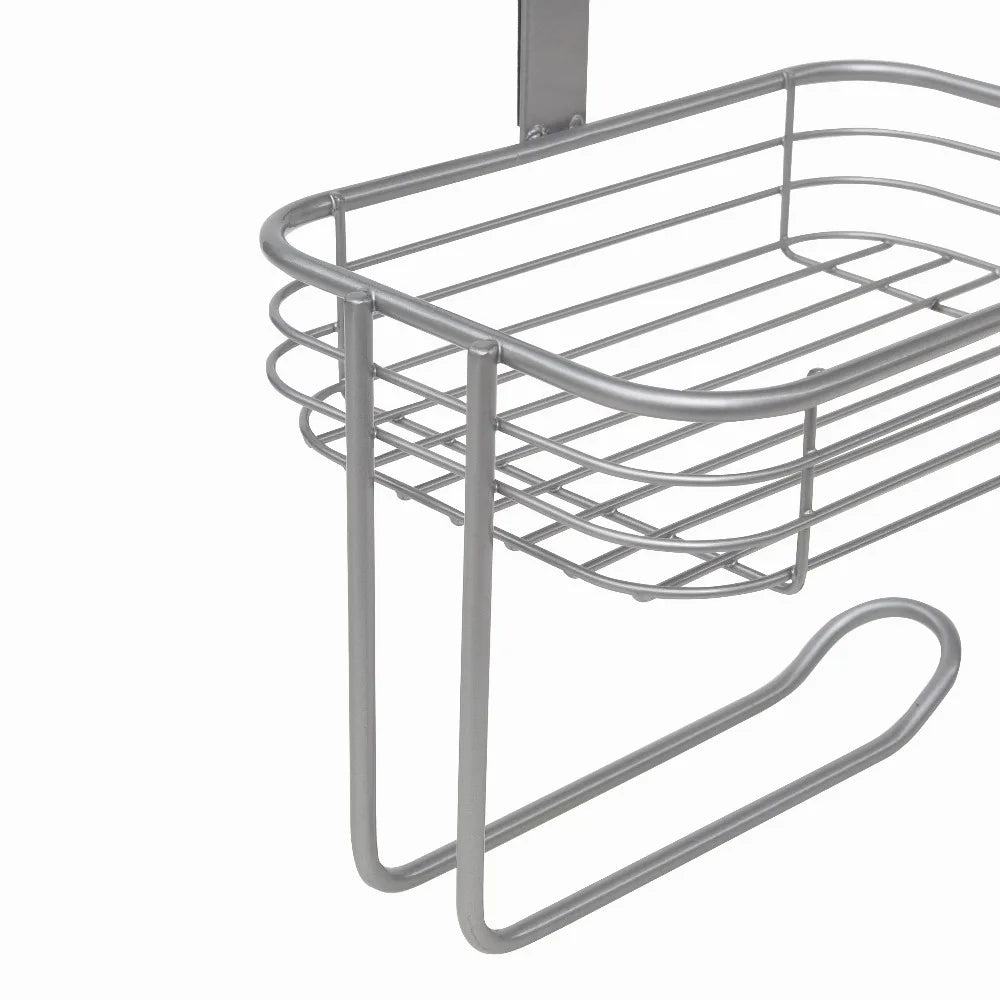 Over The Tank Toilet Paper Holder With Shelf For Bathroom