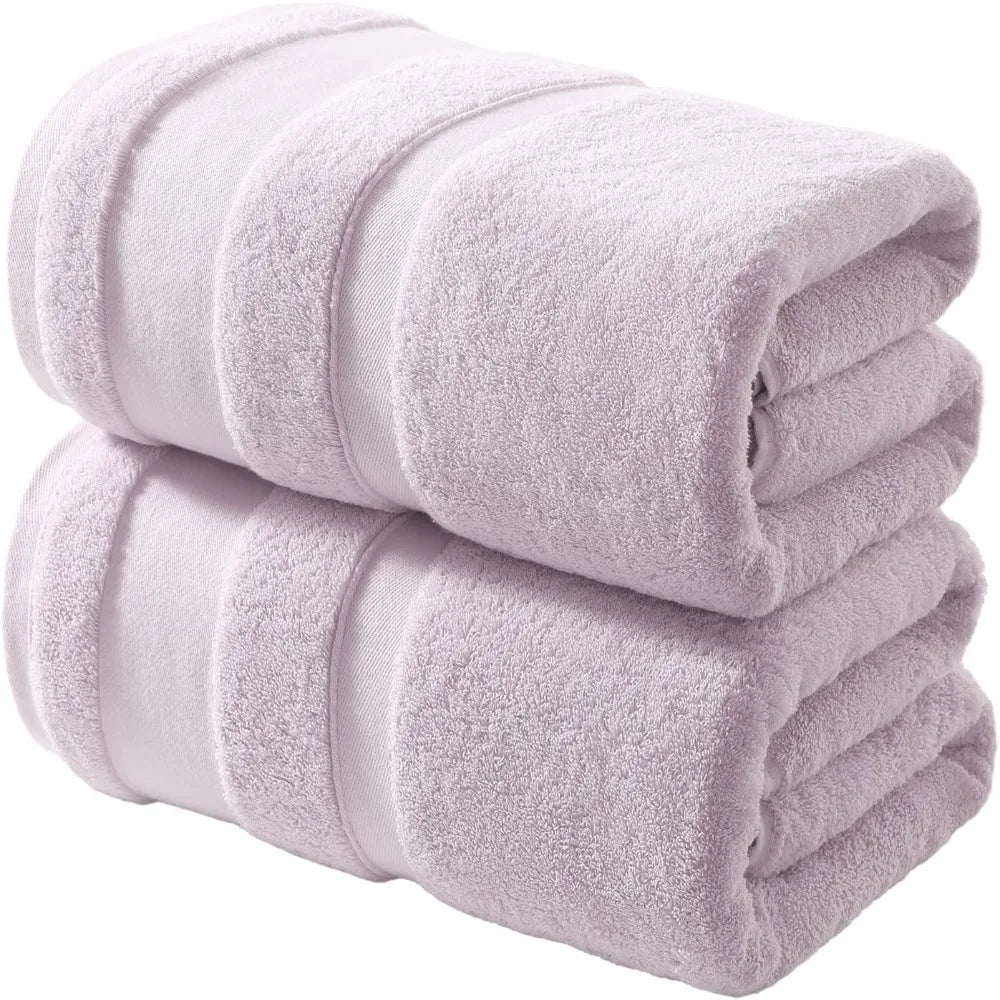 100 Percent Cotton Bath Towels Quick Dry Ultra Soft Absorbent