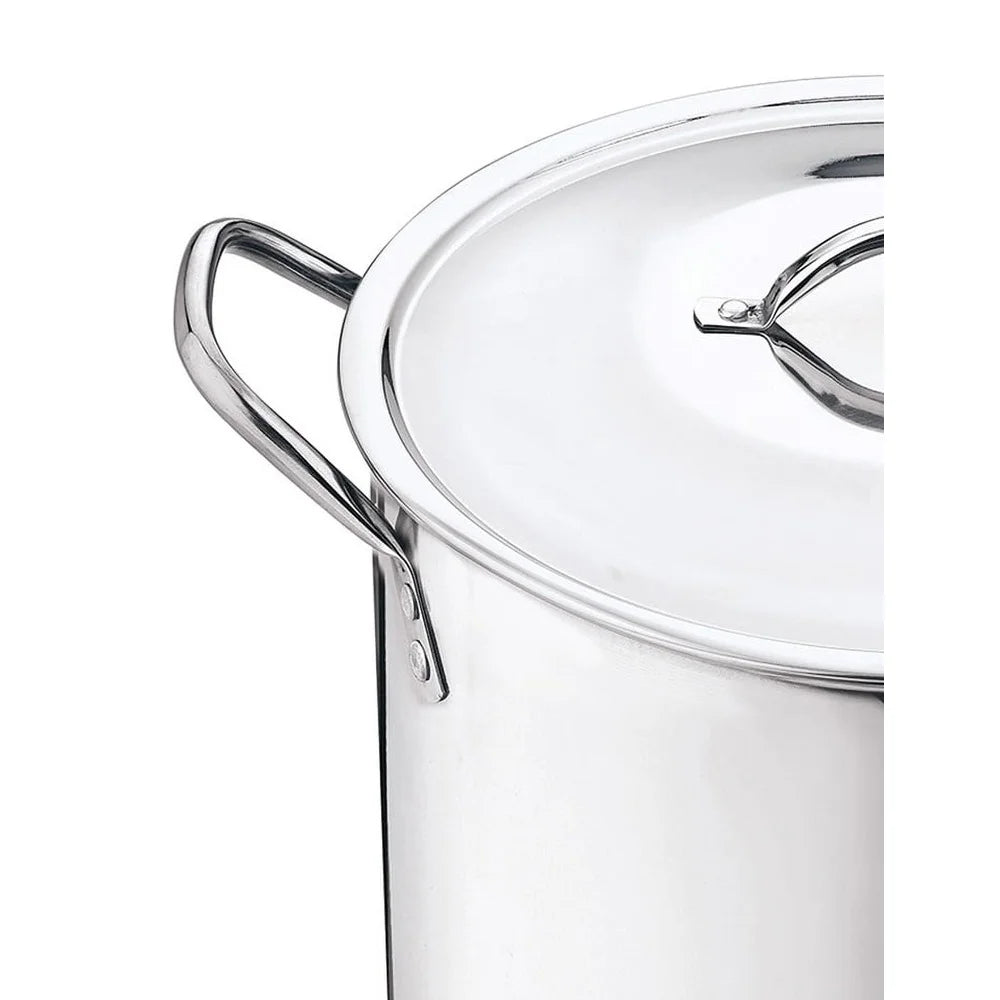 Stainless Steel Stock Pot With Stay Cool Handles Durable