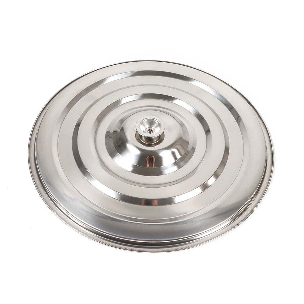 Multipurpose Thickened Stainless Steel Soup Stock Pot With Lid