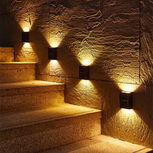 AlliLit Solar LED Garden Light Waterproof Outdoor Pathway Lamp