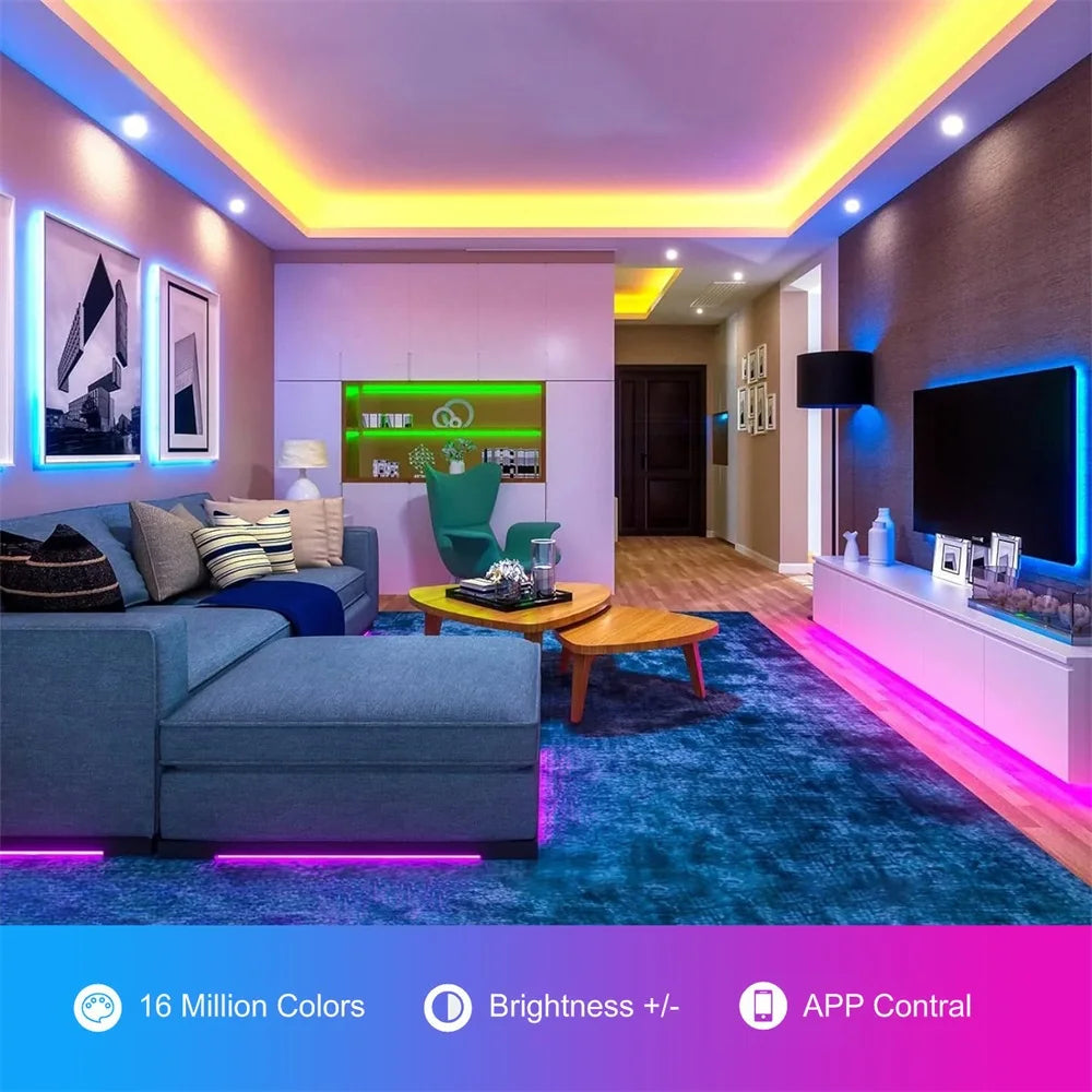 GOOLOOK LED Strip RGB Music Sync Kit App Controller