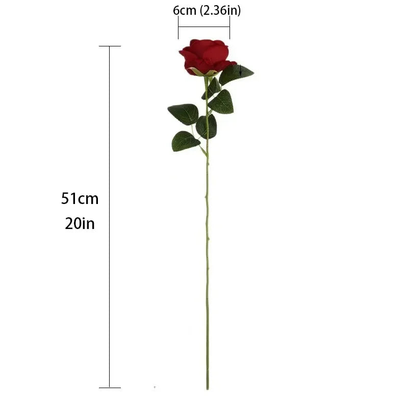 Artificial Roses Realistic Flowers For Wedding And Home Decor
