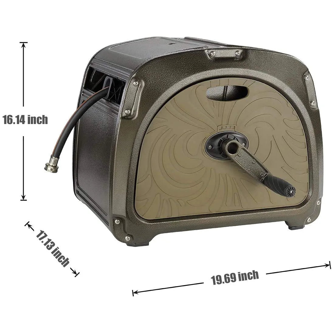 Giraffe Tools SW5 Metal Hose Reel Box Heavy Duty Storage