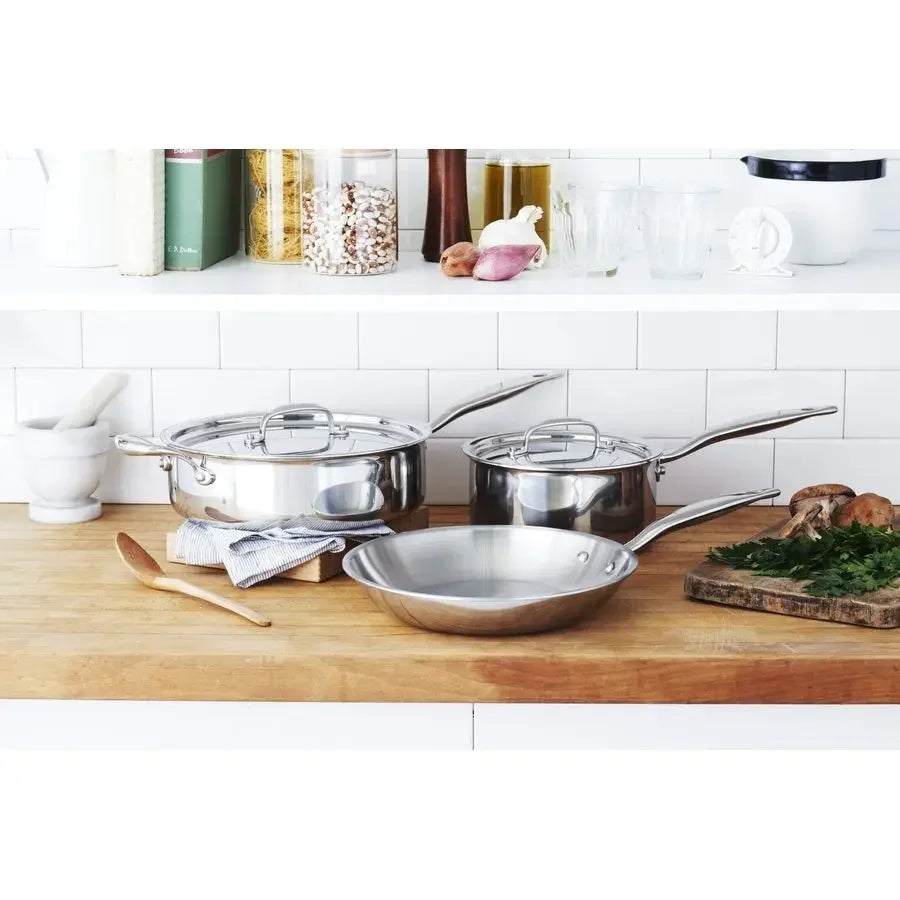 XMSJ Titanium Series 316Ti Cookware Set For Induction Cooking