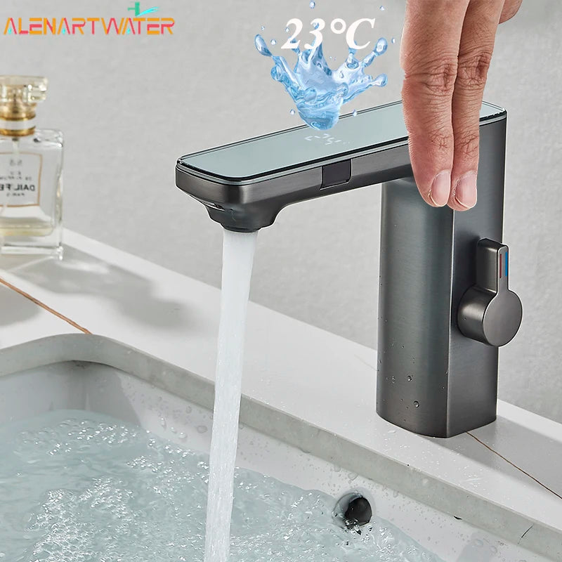 Alenartwater Touchless Smart LED Bathroom Faucet