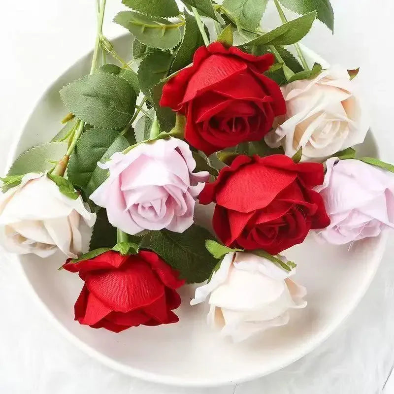 Artificial Roses Realistic Flowers For Wedding And Home Decor