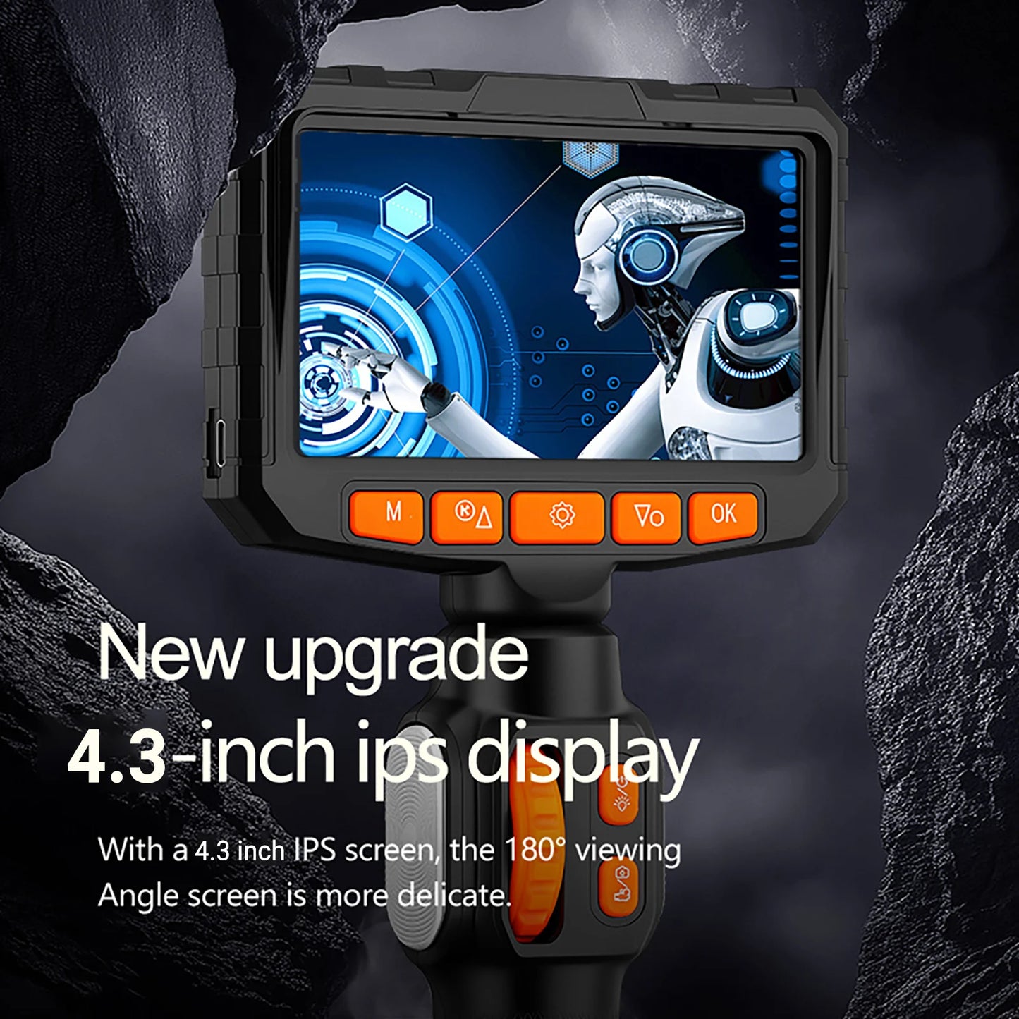 Articulating Borescope Camera With IP67 Probes 1080P For Auto Repair