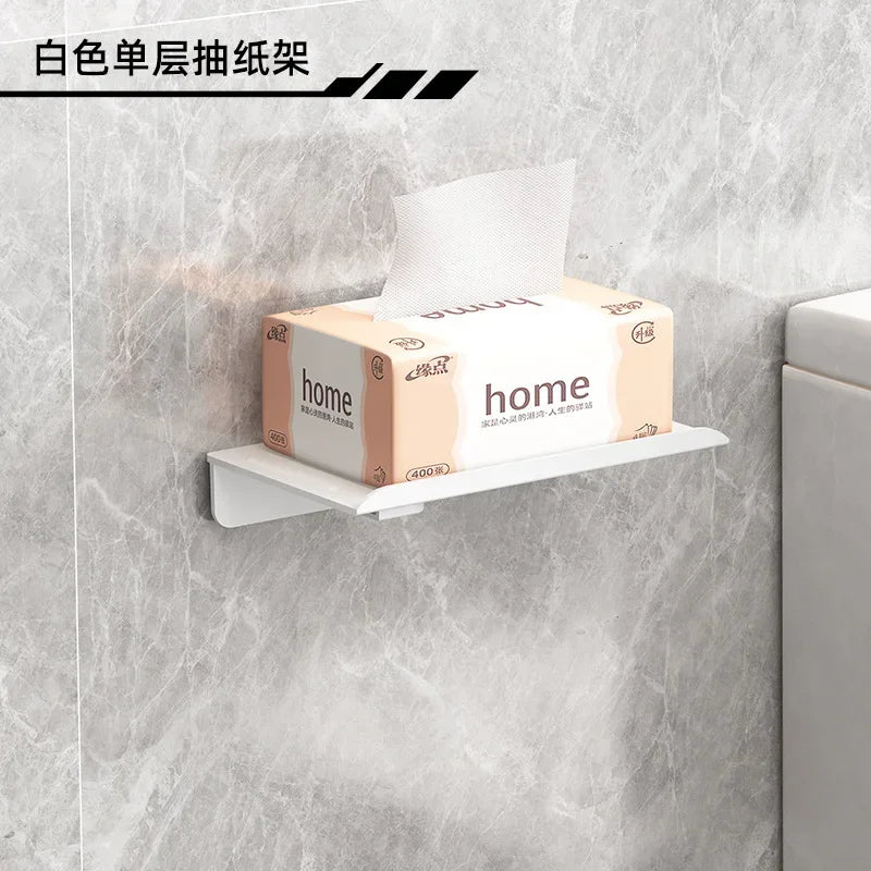 SMHXIANGQIANJIN Self Adhesive Toilet Paper Roll Holder